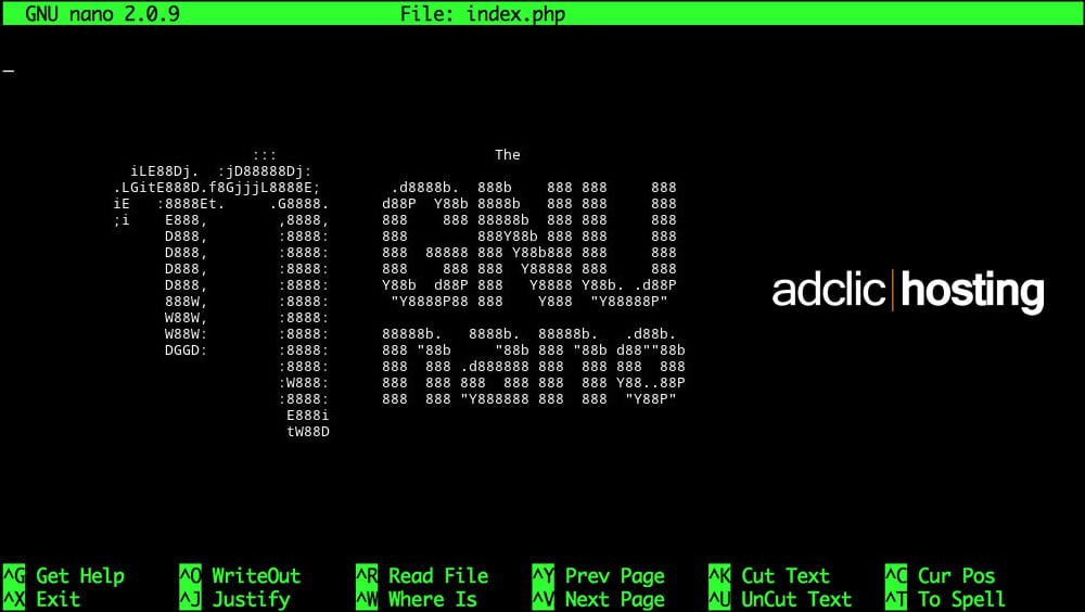 editor texto linux