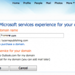 Live Domain de Hotmail