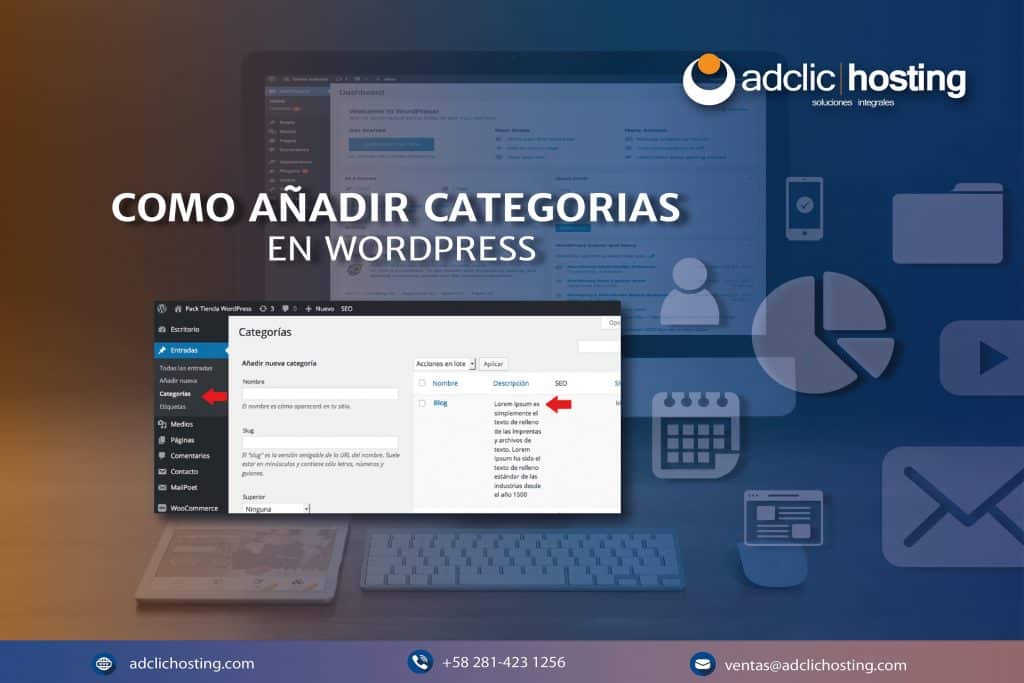 Crea Categorías en WordPress en sencillos pasos