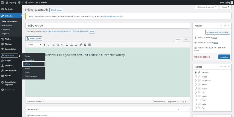 insertar publicidad wordpress