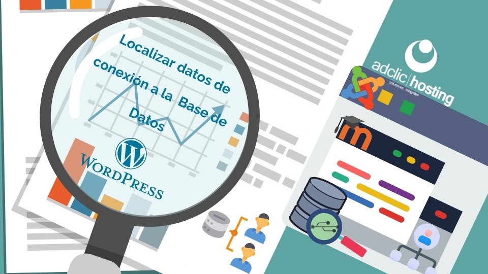 localizar datos de Conexión a base de datos