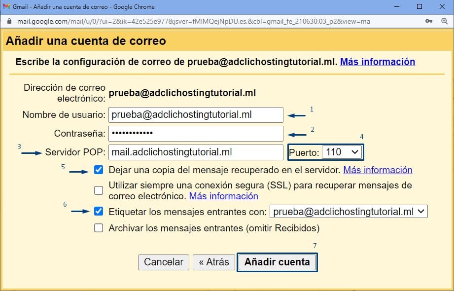 correo corporativo en Gmail