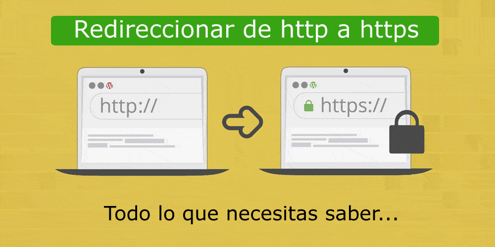 Cómo Redireccionar de http a https