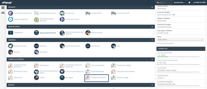Configurar Greylisting