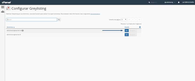 Configurar Greylisting