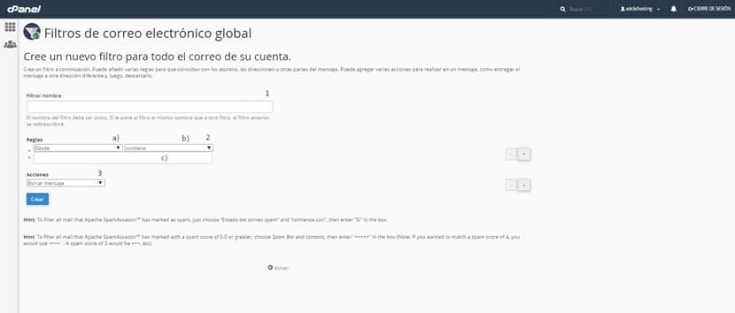 Plataforma de envío SMS Home