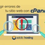 Manager de errores de Cpanel