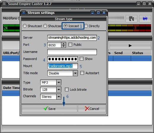 Radio Streaming SECaster