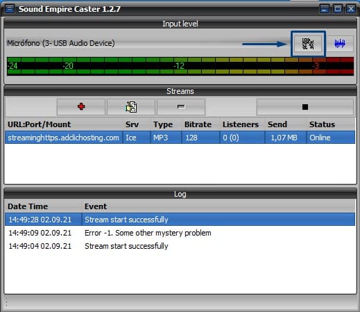 Radio Streaming SECaster