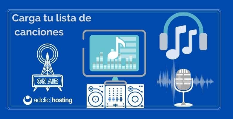 Cargar lista de canciones