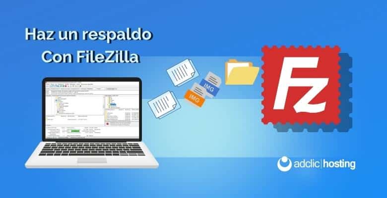 Haz un respaldo utilizando Filezilla