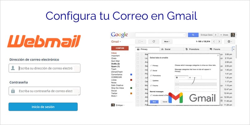 Configurar tu correo de Cpanel en Gmail