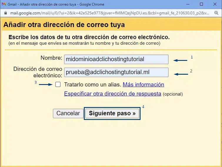 correo corporativo en Gmail